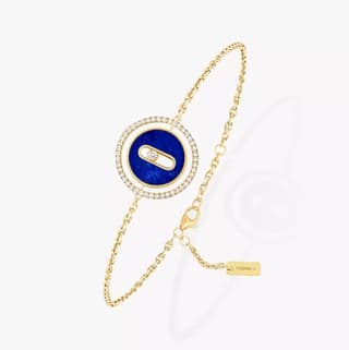 Messika Move Diamond 18K Polished Yellow Gold Chain Bracelet