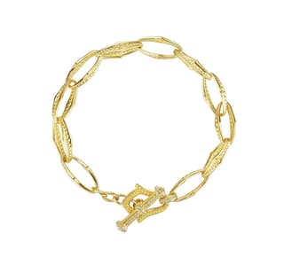 Verragio Diamond 18K Polished Yellow Gold Bangle Bracelet