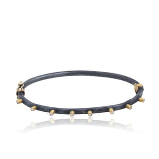 L B Collection A Division of ISC Industries Inc. Diamond Bangle Bracelet