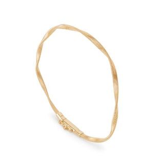 Marco Bicego Marrakech 18K Engraved Yellow Gold Bangle Bracelet