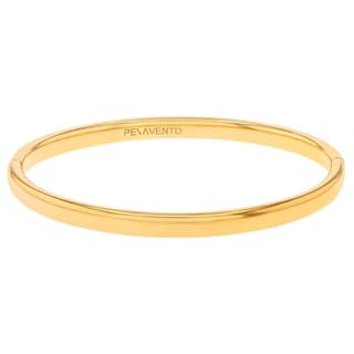 Pesavento Elegance 18K Polished Yellow Vermeil Bangle Bracelet