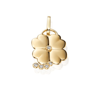 Gumuchian Diamond 18K Polished Yellow Gold Symbol Charm