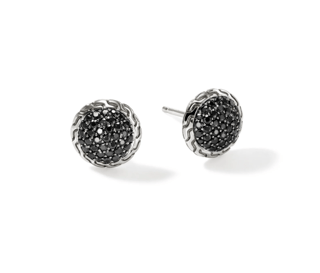 John Hardy Sapphire Sterling Silver Post Earrings