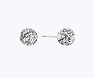 Platinum Born in 900/850PTK Polished White Platinum Stud Earrings