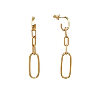 Pesavento Elegance in 18K Polished Yellow Vermeil Dangle Earrings