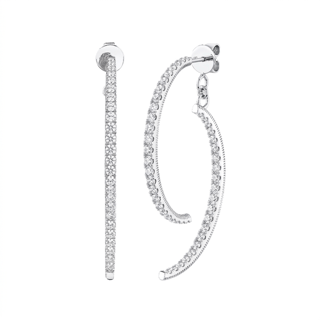 Sloane Street Topaz Silver Sterling Silver Drop Earrings