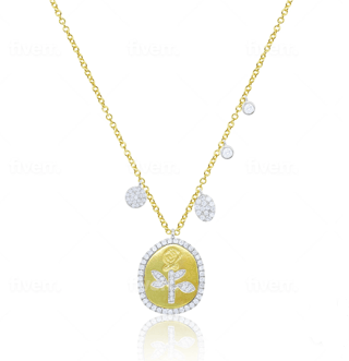 MEIRA T Diamond 14K Yellow Gold Chain Necklace