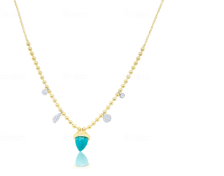 MEIRA T Diamond 14K Yellow Gold Chain Necklace