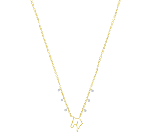 MEIRA T Diamond 14K Yellow Gold Pendant Necklace