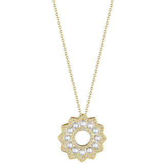 Verragio Pearl 18K Polished Yellow Gold Pendant Necklace