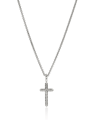 John Hardy Classic Chain Silver Sterling Silver Pendant Necklace