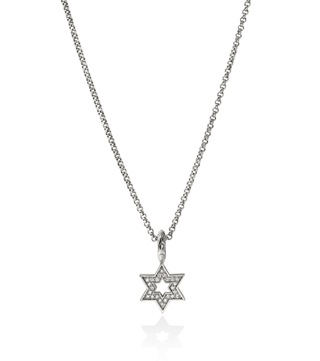 John Hardy Classic Chain Diamond Silver Sterling Silver Pendant Necklace