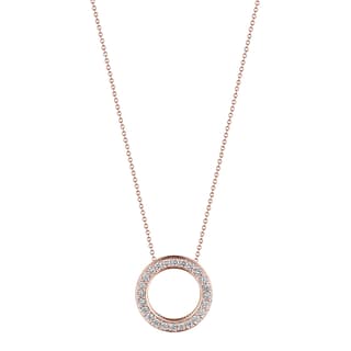 Verragio Diamond 18K Polished Rose Gold Pendant Necklace