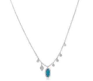 MEIRA T Opal 14K Polished Yellow Gold Chain Necklace