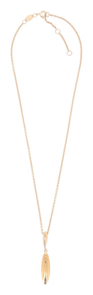 Pesavento Elegance 18K Polished Yellow Vermeil Drop Necklace
