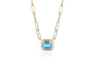 Goshwara Manhattan Topaz 18K Polished Yellow Gold Chain Necklace