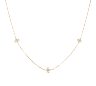 Roberto Coin Diamond Station Necklace