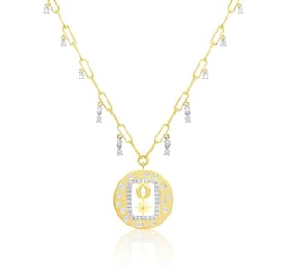 MEIRA T Diamond 14K Polished Yellow Gold Chain Necklace