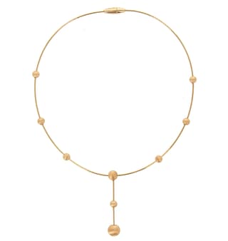Pesavento DNA 18K Polished Yellow Vermeil Lariat Necklace