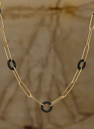 Sarah Graham Diamond 18K Yellow Gold Chain Necklace