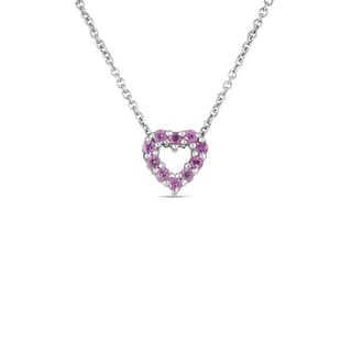 Roberto Coin Diamond 18K Polished White Gold Pendant Necklace