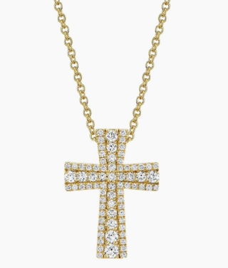 Michael M Diamond 18K Polished Yellow Gold Pendant Necklace