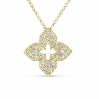 Roberto Coin Venetian Princess Diamond Pendant Necklace