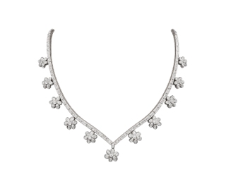 Heritage 1925 Diamond 18K Polished White Gold Chain Necklace
