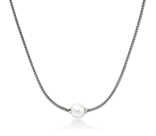 John Hardy Freshwater Pearl Sterling Silver Chain Necklace