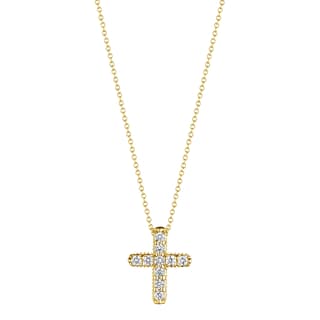 Verragio Diamond 18K Polished Yellow Gold Pendant Necklace