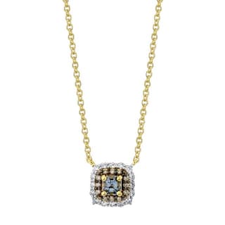 Sloane Street Diamond 18K Polished Yellow Gold Pendant Necklace