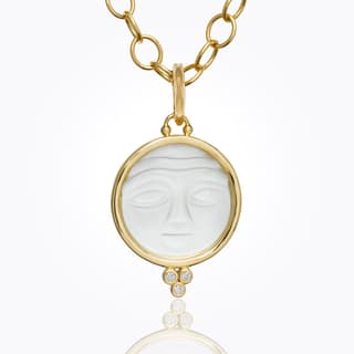 Temple St Clair Diamond Crystal Pendant