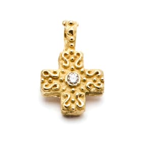 Katy Briscoe Diamond Cross Pendant