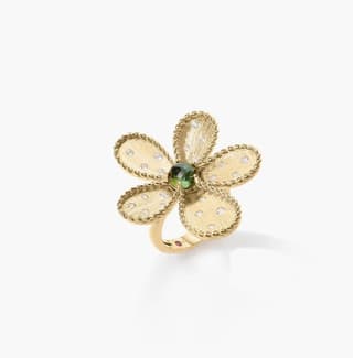 Roberto Coin Tourmaline 18K Polished Yellow Gold Band Ring