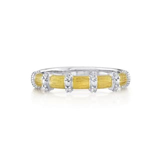 Sloane Street Diamond Silver Sterling Silver Band Ring