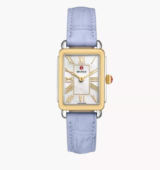 Michele Watches Deco Stainless Steel Watch