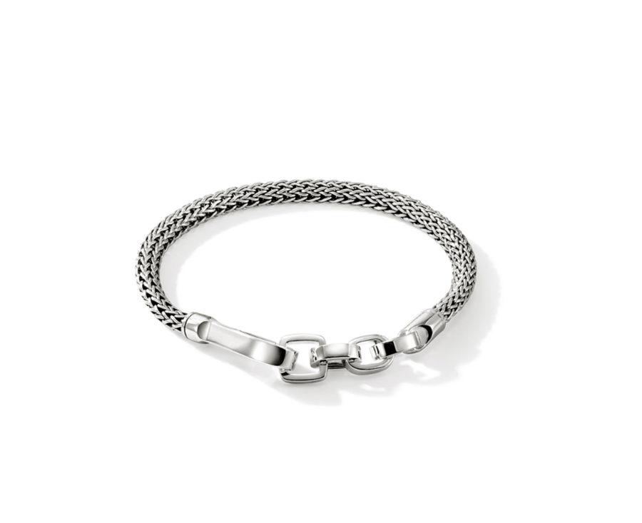John Hardy Classic Chain Silver Sterling Silver Chain Bracelet