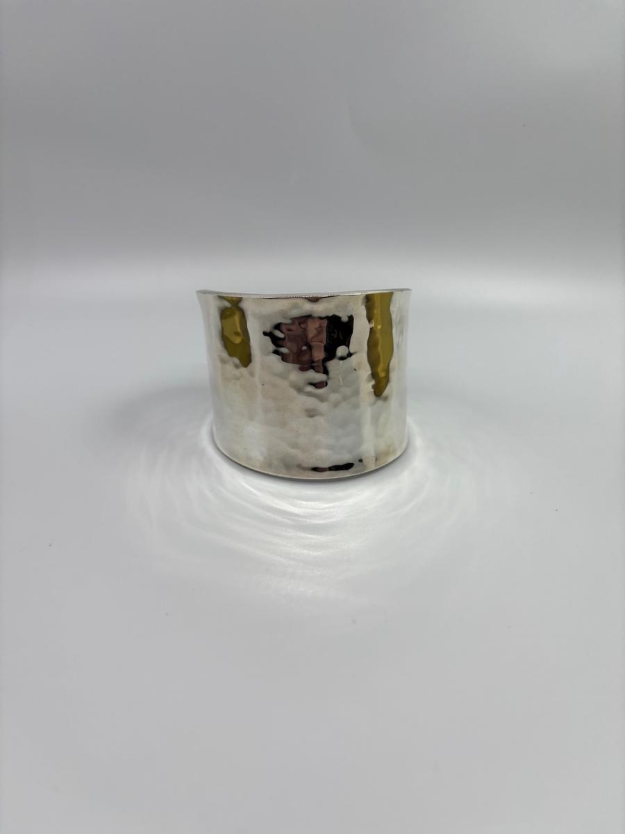 Acquafresca Hammered Silver Sterling Silver Cuff Bracelet