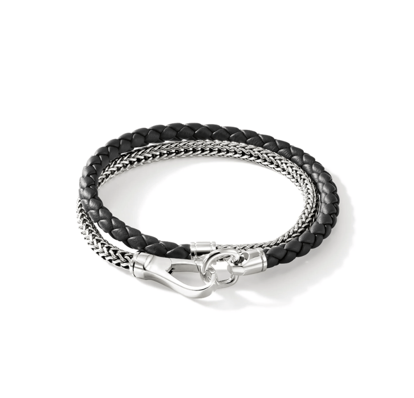 John Hardy Classic Chain Silver Sterling Silver Chain Bracelet