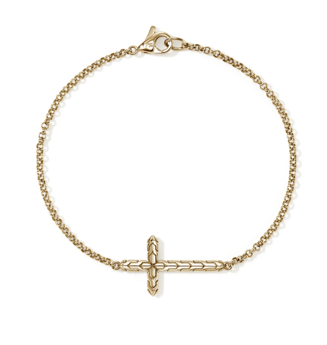 John Hardy Classic Chain 14K Yellow Gold Chain Bracelet