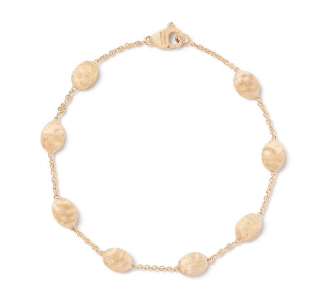 Marco Bicego Siviglia 18K Engraved Yellow Gold Bangle Bracelet