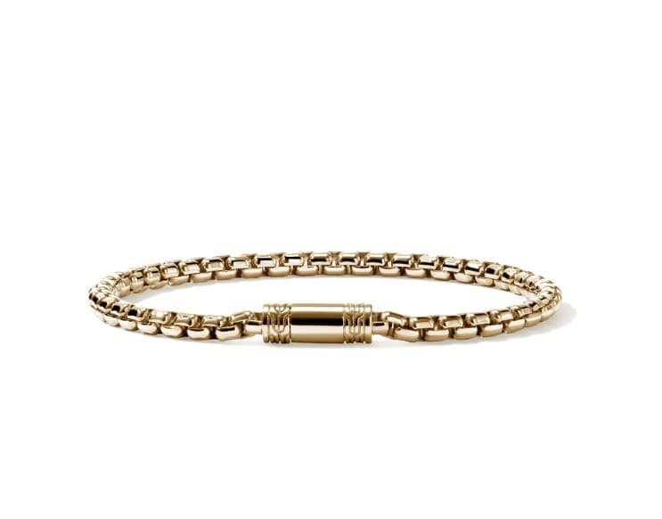 John Hardy Classic Chain 14K Yellow Gold Chain Bracelet