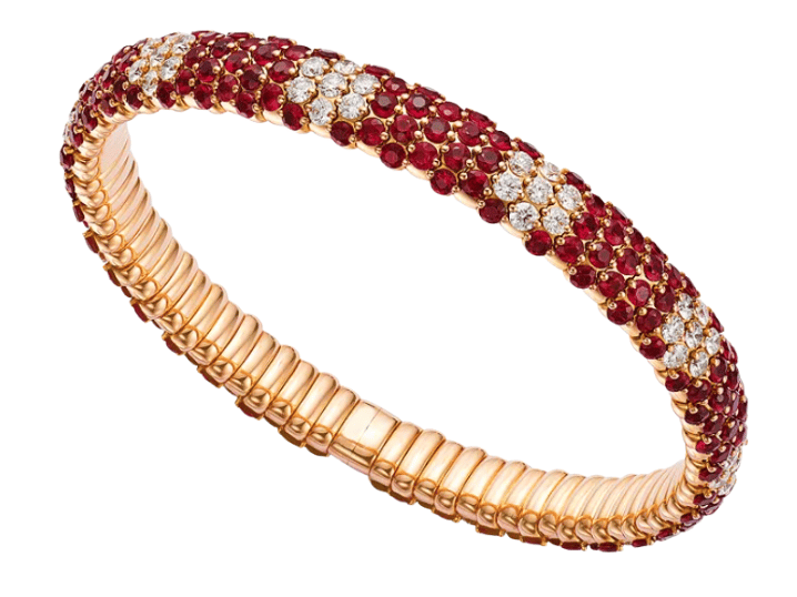 ZYDO ITALY Diamond 18K Polished Rose Gold Bracelet