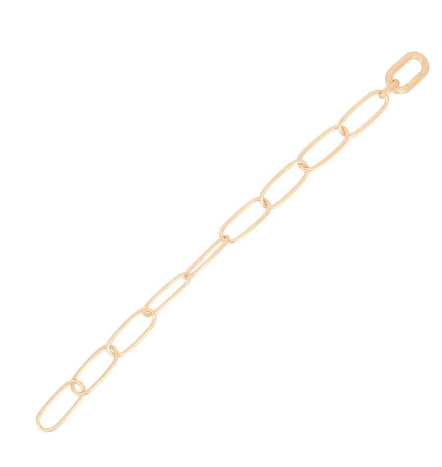 Pesavento 18K Matte Yellow Vermeil Chain Bracelet
