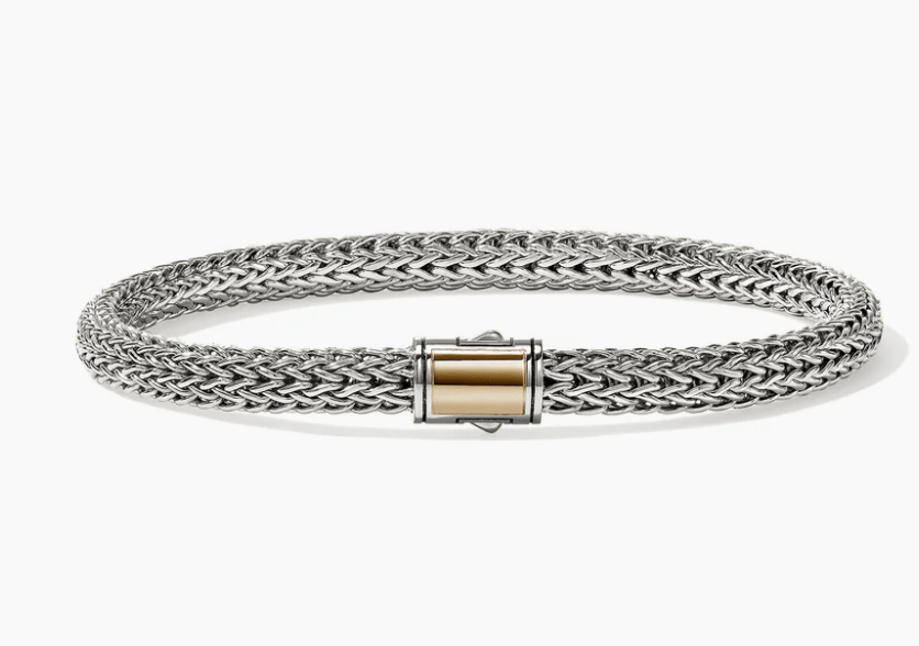 John Hardy 14K Polished Two-Tone Sterling Silver Chain Bracelet