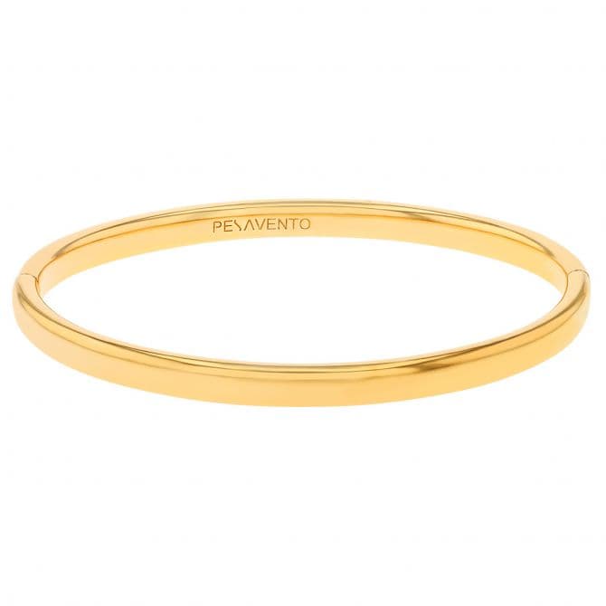Pesavento Elegance 18K Polished Yellow Vermeil Bangle Bracelet