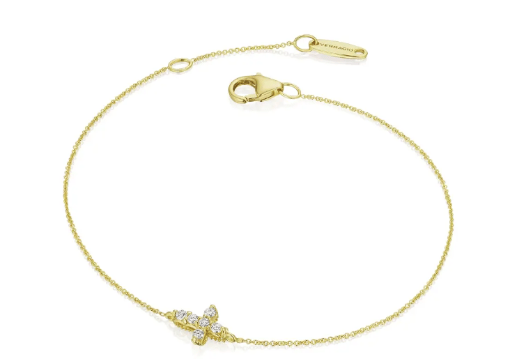 Verragio Diamond 18K Polished Yellow Gold Chain Necklace