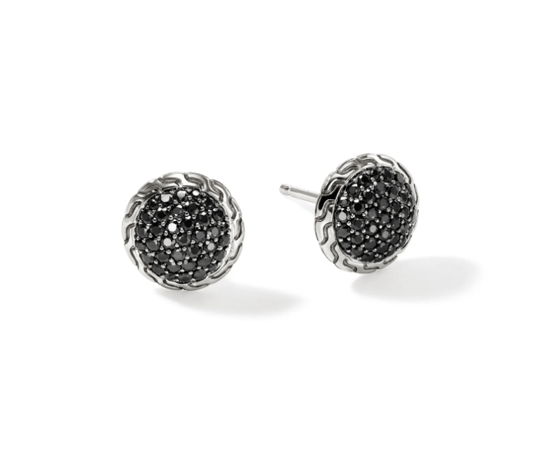 John Hardy Sapphire Sterling Silver Post Earrings
