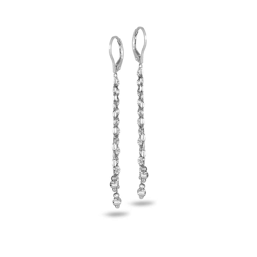 Platinum Born Platinum Dangle Earring