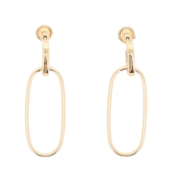 Pesavento Forever Chic in 18K Polished Yellow Vermeil Hoop Earrings
